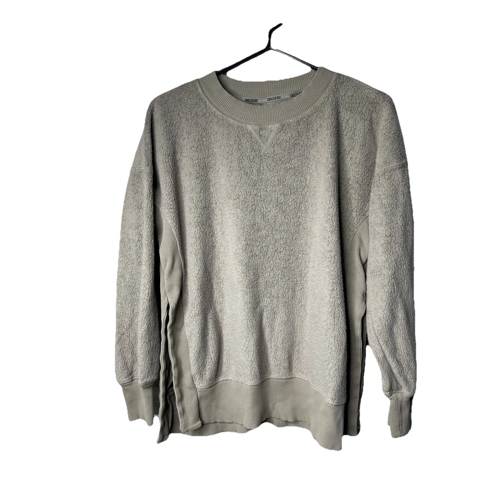 Aerie Chilled Out Sweater Sweatshirt Women's XS Oversized Lounge Comfort Top